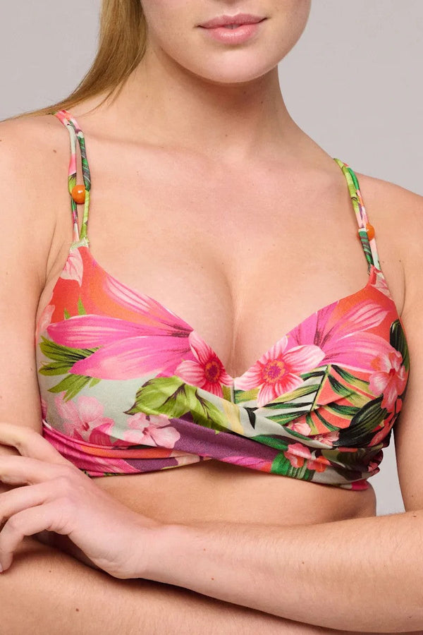 Marie Jo Norma Jeanne Padded Plunge Bikini Top